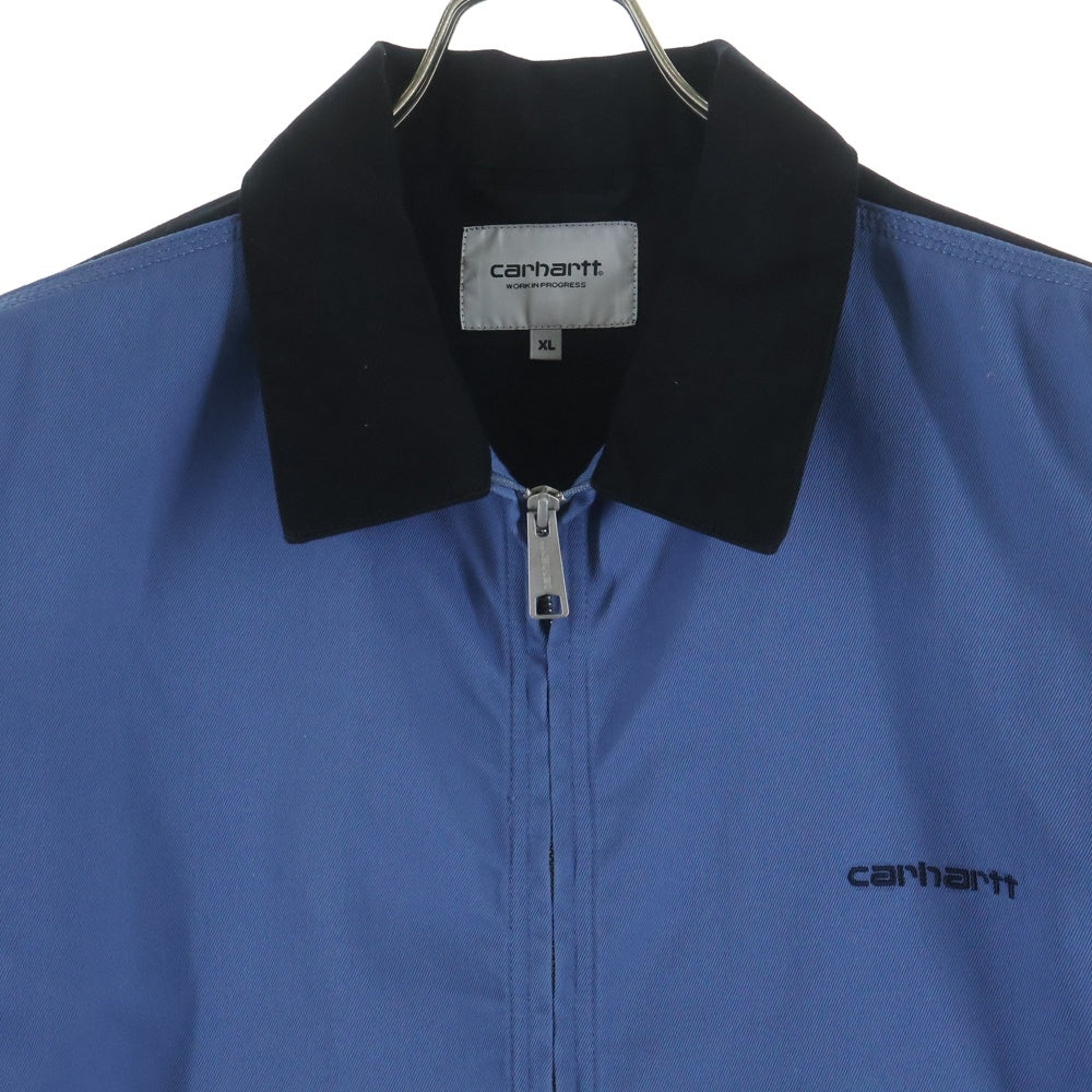CARHARTT(カーハート) MODULE SCRIPT JACKET モジュール スクリプト ツイルジャケット ブルー/ブラック I032977