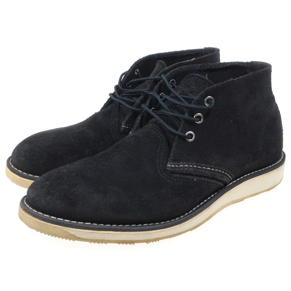 RED WING(レッド ウイング) 3147 WORK CHUKKA ワーク スエード チャッカブーツ ブラック US9