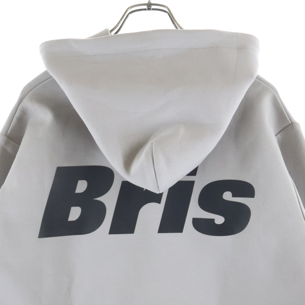 F.C.R.B./F.C.Real Bristol/FCRB(エフシーアールビー/エフシーレアルブリストル) 23AW TECH SWEAT TRAINING HOODIE テック トレーニング プルオーバースウェットパーカー フーディー グレー FCRB-232038