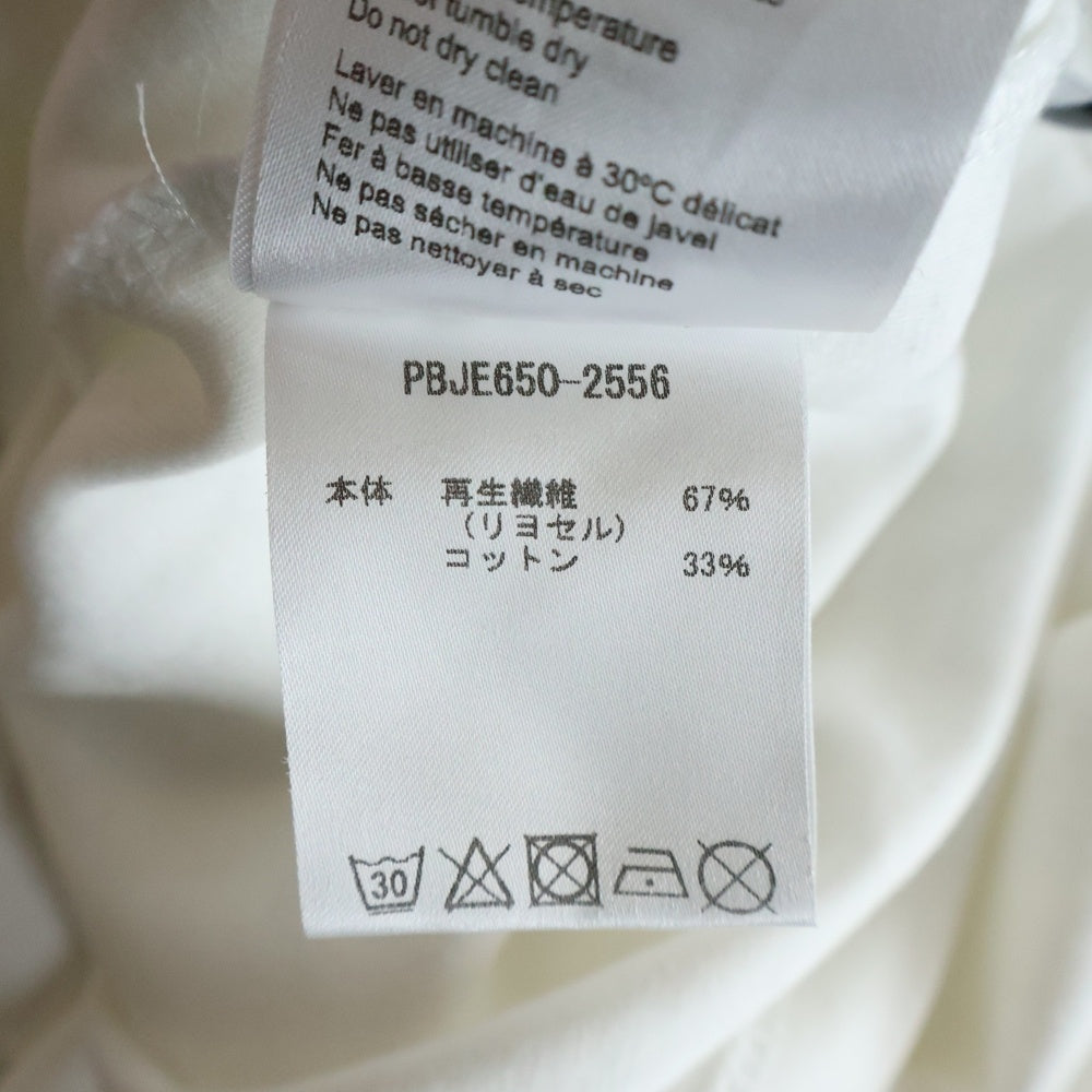Neil Barrett(ニール バレット) BONDING T-SHIRT ボンディング クルーネック半袖Tシャツ カットソー ホワイト PBJE650-2556