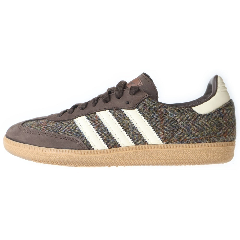 adidas(アディダス) SAMBA OG サンバ ハリスツイード ローカットスニーカー ブラウン US8/26cm ID1450