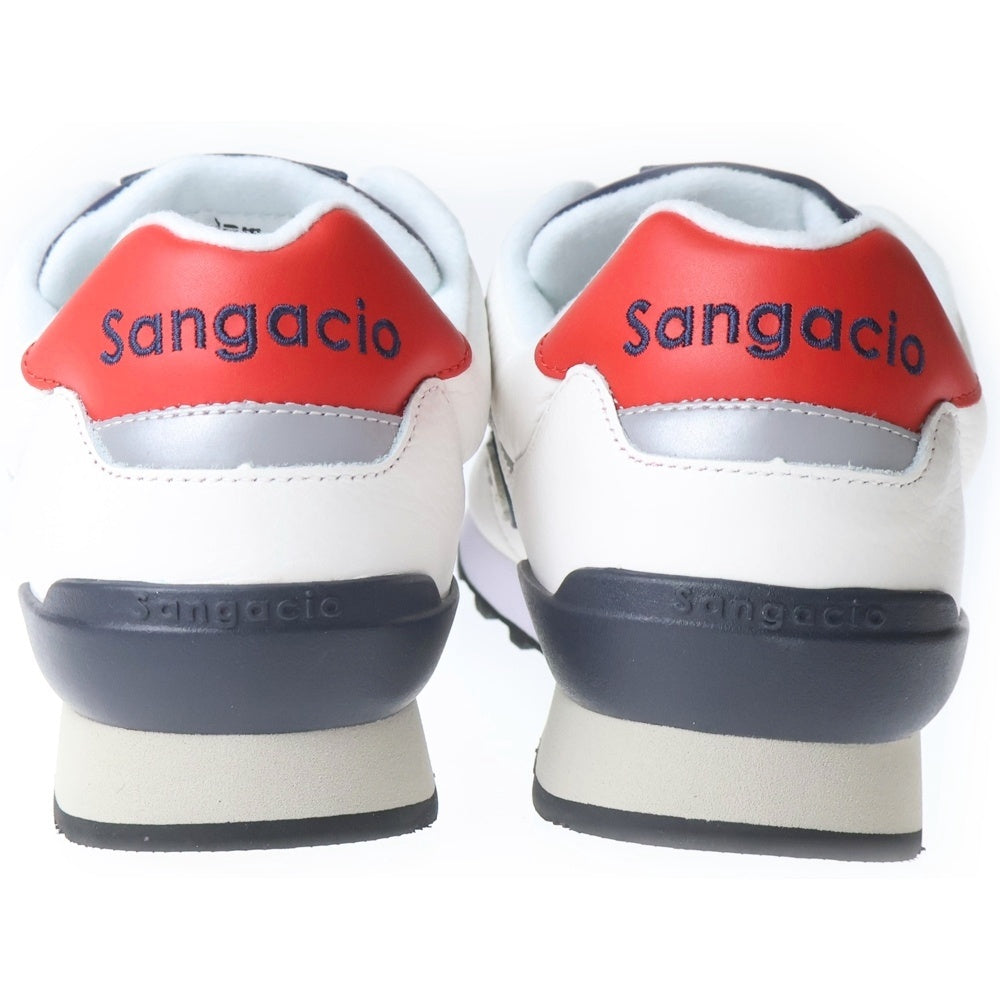 Sangacio(サンガッチョ) NYU'S 10TH ANNIVERSARY TRICOLORE にゅ~ず 10周年記念モデル トリコロール ローカットスニーカー ホワイト US10/28cm レディース