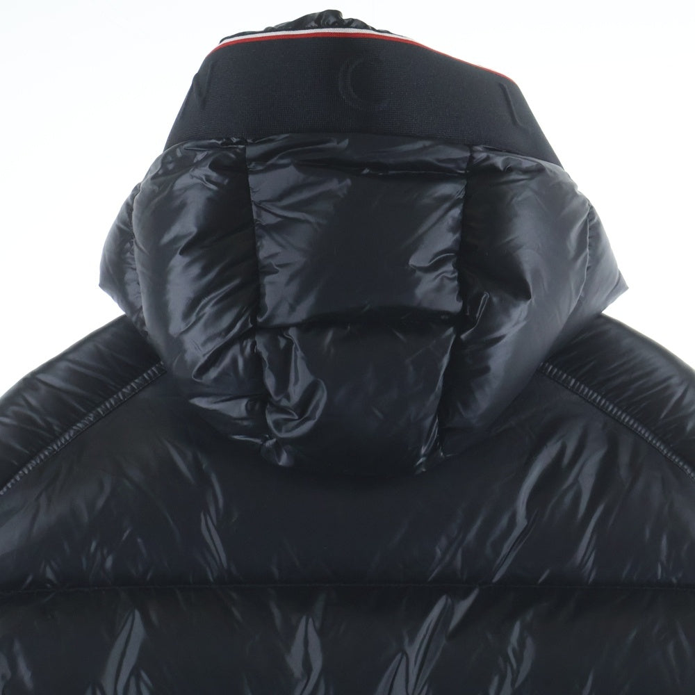 MONCLER(モンクレール) 22AW PAVIN テープロゴ フーデッドダウンジャケット ブラック I20911A00051 595ZZ