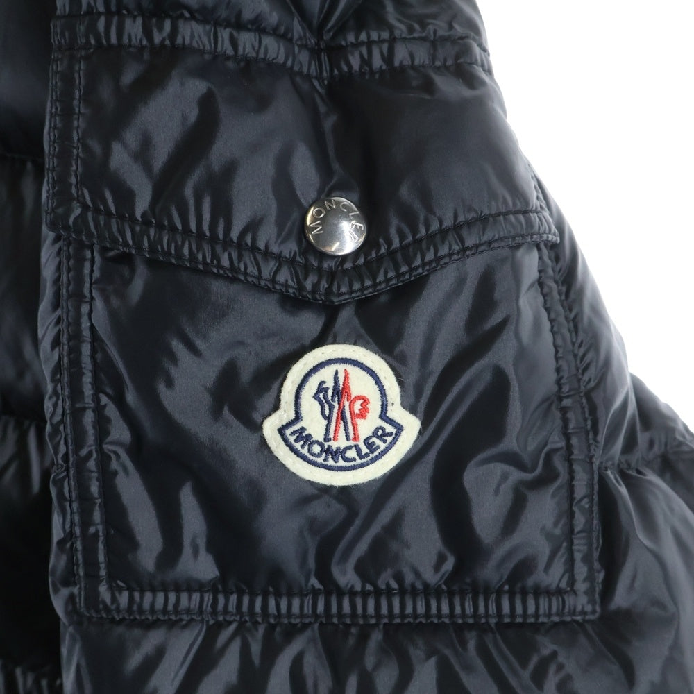 MONCLER(モンクレール) 22AW PAVIN テープロゴ フーデッドダウンジャケット ブラック I20911A00051 595ZZ