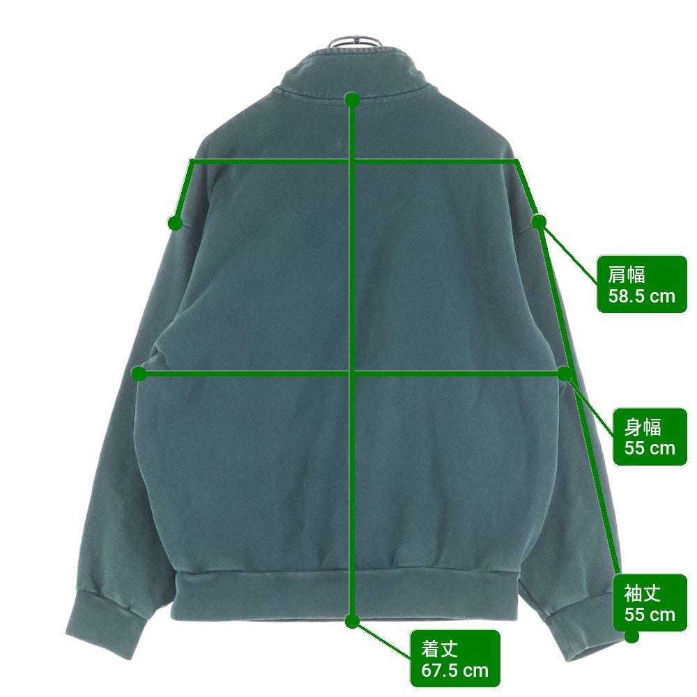 KITH(キス) NELSON QUARTER ZIP ネルソン クオーター ハーフジップ スウェット トレーナー グリーン KHM031302