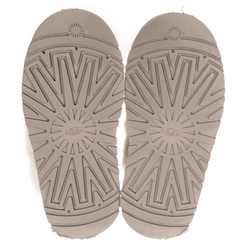 UGG(アグ) FUNKETTE ファンケット ファー付き プラットフォーム 厚底サンダル レディース ブラウン 1113474