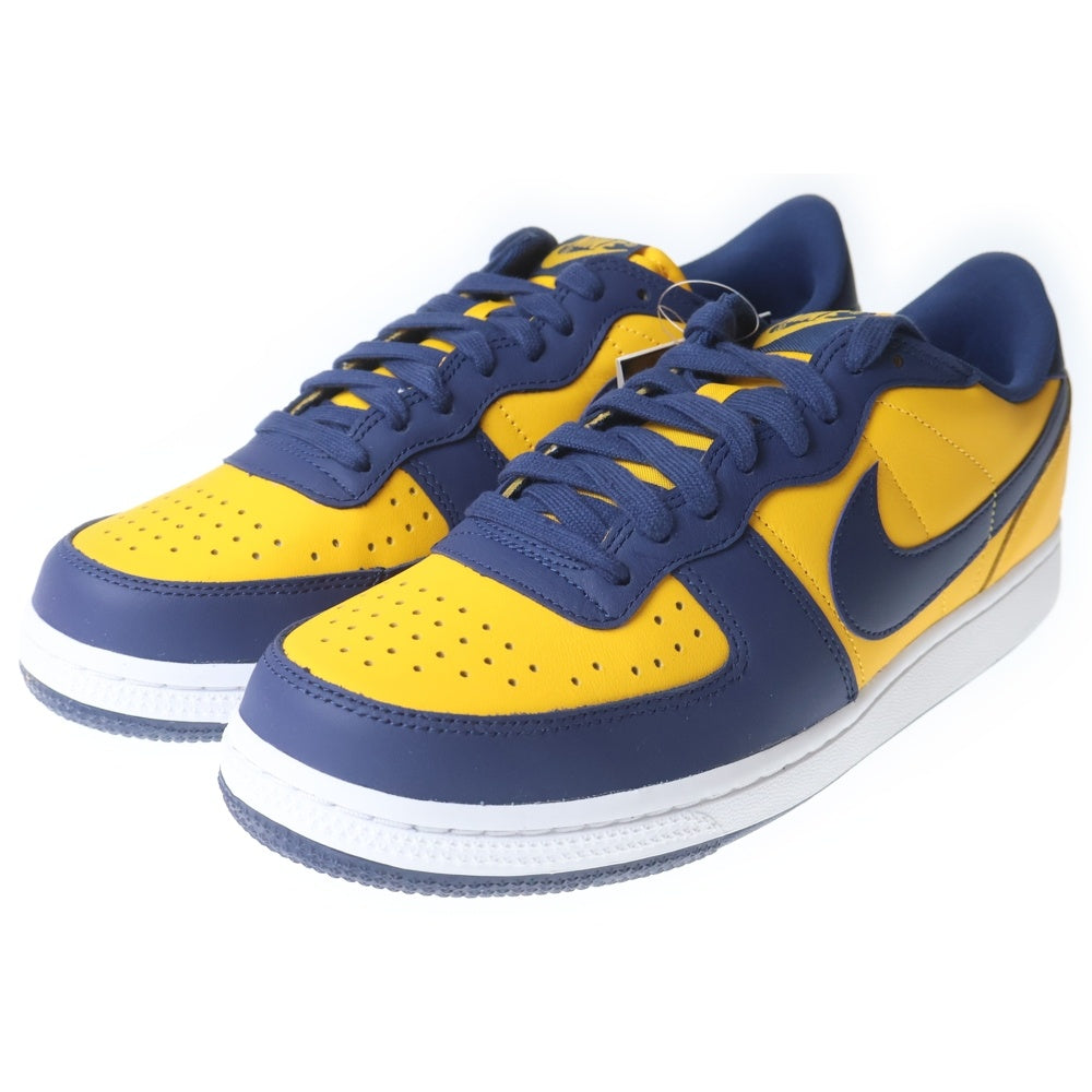 NIKE(ナイキ) TERMINATOR LOW MICHIGAN ターミネーター ミシガン ローカットスニーカー イエロー/ネイビー US8.5/26.5cm FJ4206-700