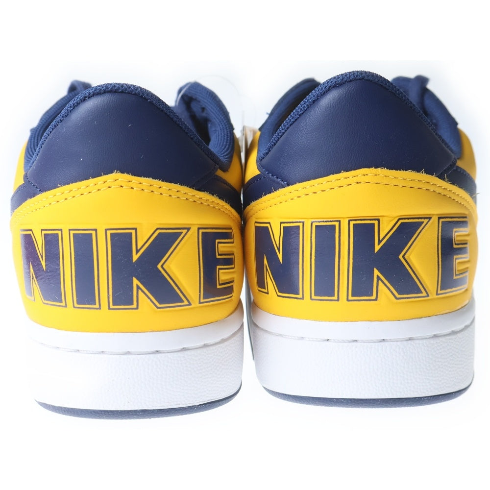 NIKE(ナイキ) TERMINATOR LOW MICHIGAN ターミネーター ミシガン ローカットスニーカー イエロー/ネイビー US8.5/26.5cm FJ4206-700