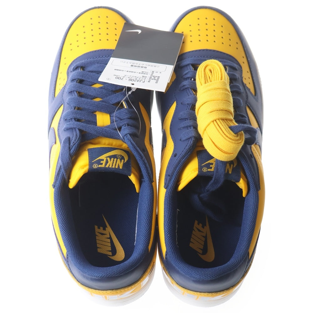NIKE(ナイキ) TERMINATOR LOW MICHIGAN ターミネーター ミシガン ローカットスニーカー イエロー/ネイビー US8.5/26.5cm FJ4206-700