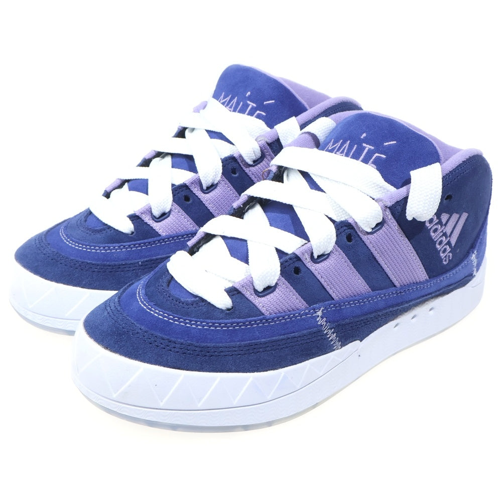 adidas(アディダス) × MAITE ADIMATIC MID マイテ アディマティック ミッドカットスニーカー パープル US8.5/26.5cm IG8174