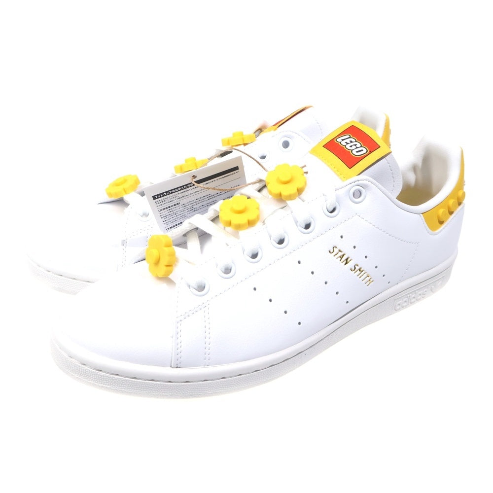 adidas(アディダス) ×LEGO STAN SMITH レゴ スタンスミス ローカットスニーカー ホワイト/イエロー US9.5/26.5cm GX7203