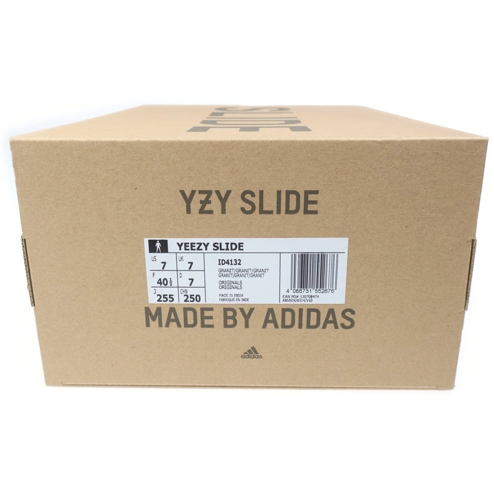 adidas(アディダス) YEEZY SLIDE GRANITE イージースライド サンダル グレー US7/25.5cm ID4132