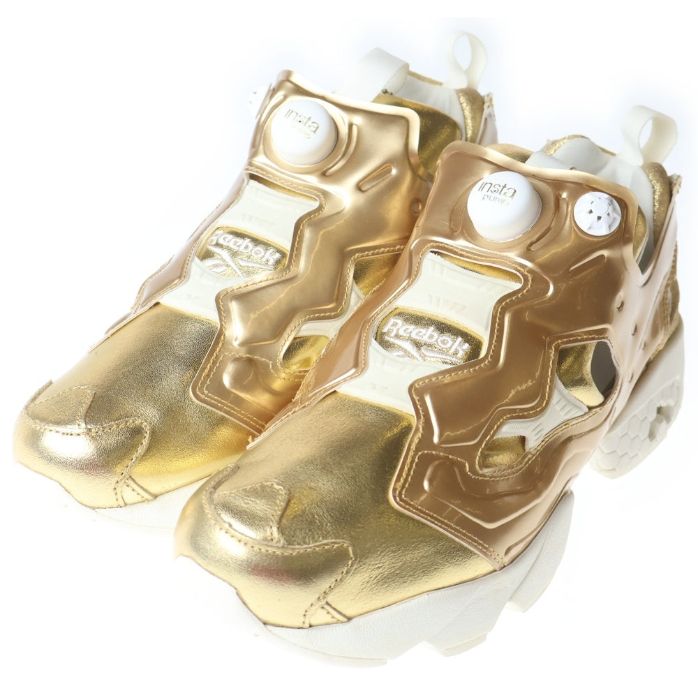 Reebok(リーボック) INSTAPUMP FURY ローカットスニーカー US9/26cm ゴールド V70094