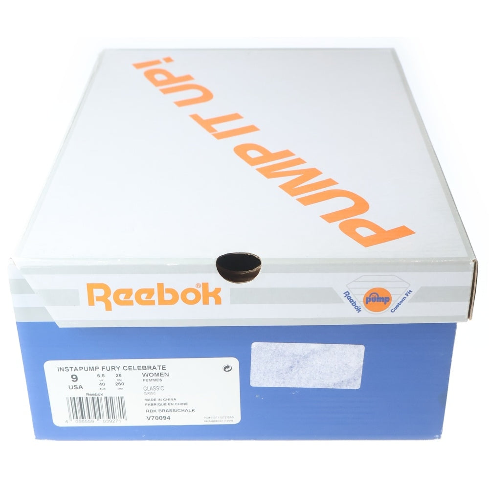 Reebok(リーボック) INSTAPUMP FURY ローカットスニーカー US9/26cm ゴールド V70094
