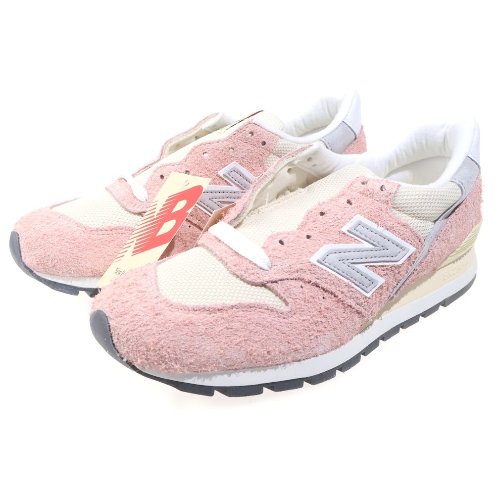 New Balance(ニューバランス) U996TA スウェード ローカットスニーカー US8.5/26.5cm ピンク