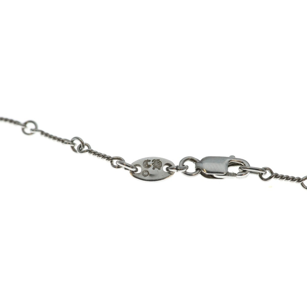 CHROME HEARTS(クロムハーツ) 18KWG NECKCHAIN T16 ツイストチェーンネックレス 16inch ホワイトゴールド BCA001