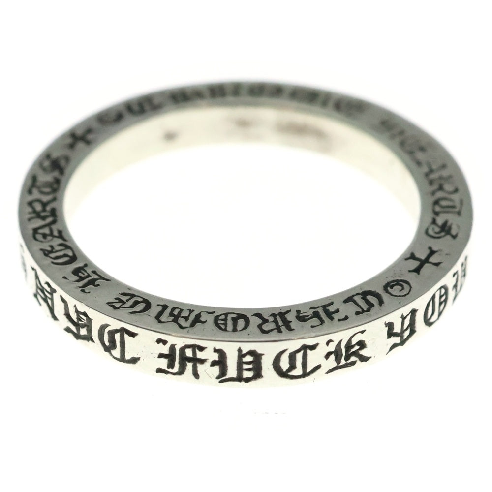 CHROME HEARTS(クロムハーツ) 3mm SPACER FUCKYOU 3mm ニューヨーク限定 スペーサー ファックユー リング シルバー