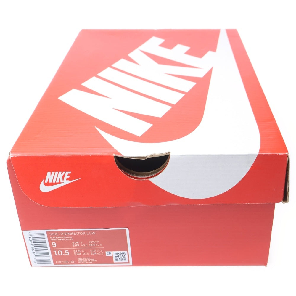 NIKE(ナイキ) TERMINATOR LOW ターミネーター ローカットスニーカー ブラック/ブラウン US9/27cm FV0396-001