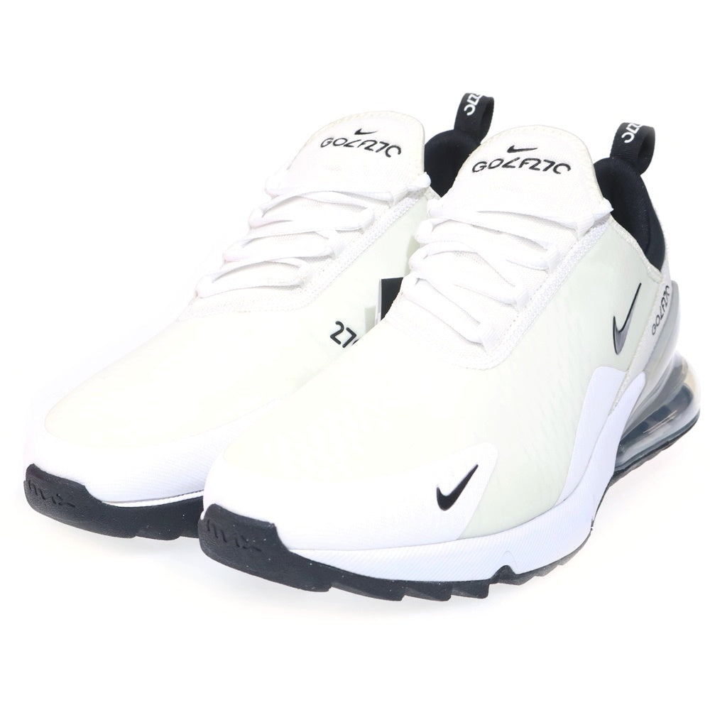 NIKE(ナイキ) AIR MAX 270 GOLF エアマックス270 ゴルフ ローカットスニーカー ホワイト US11.5/29.5cm CK6483-102