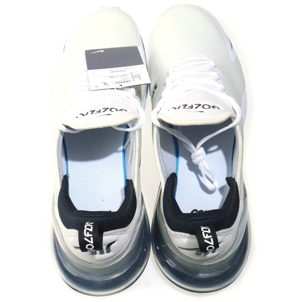 NIKE(ナイキ) AIR MAX 270 GOLF エアマックス270 ゴルフ ローカットスニーカー ホワイト US11.5/29.5cm CK6483-102