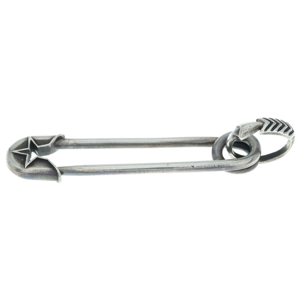 CODY SANDERSON(コディーサンダーソン) PIN UP STAR SAFETY PIN ピンアップ スターモチーフ セーフティピン ペンダント ネックレス シルバー