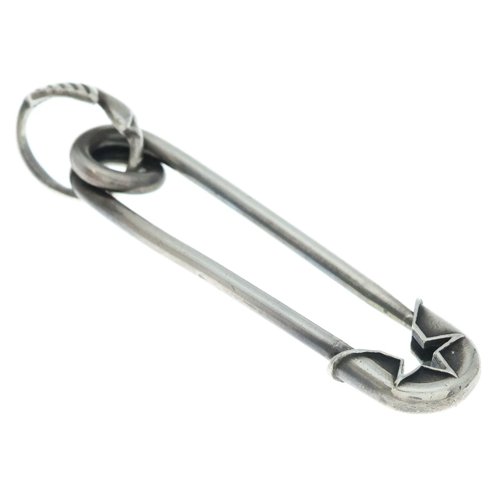 CODY SANDERSON(コディーサンダーソン) PIN UP STAR SAFETY PIN ピンアップ スターモチーフ セーフティピン ペンダント ネックレス シルバー
