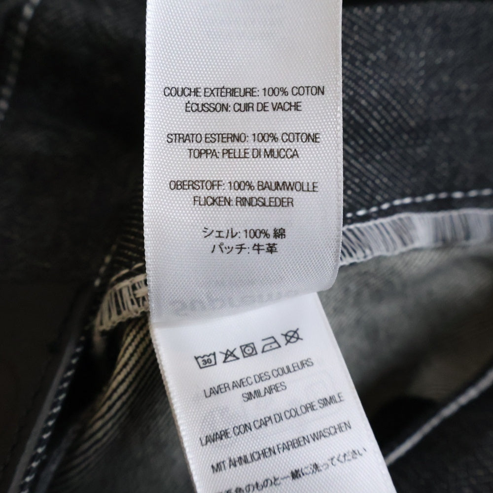SUPREME(シュプリーム) 25SS S Logo Rigid Baggy Jean Sロゴ リジッド バギージーンズ ジップフライ デニムパンツ ブラック 30