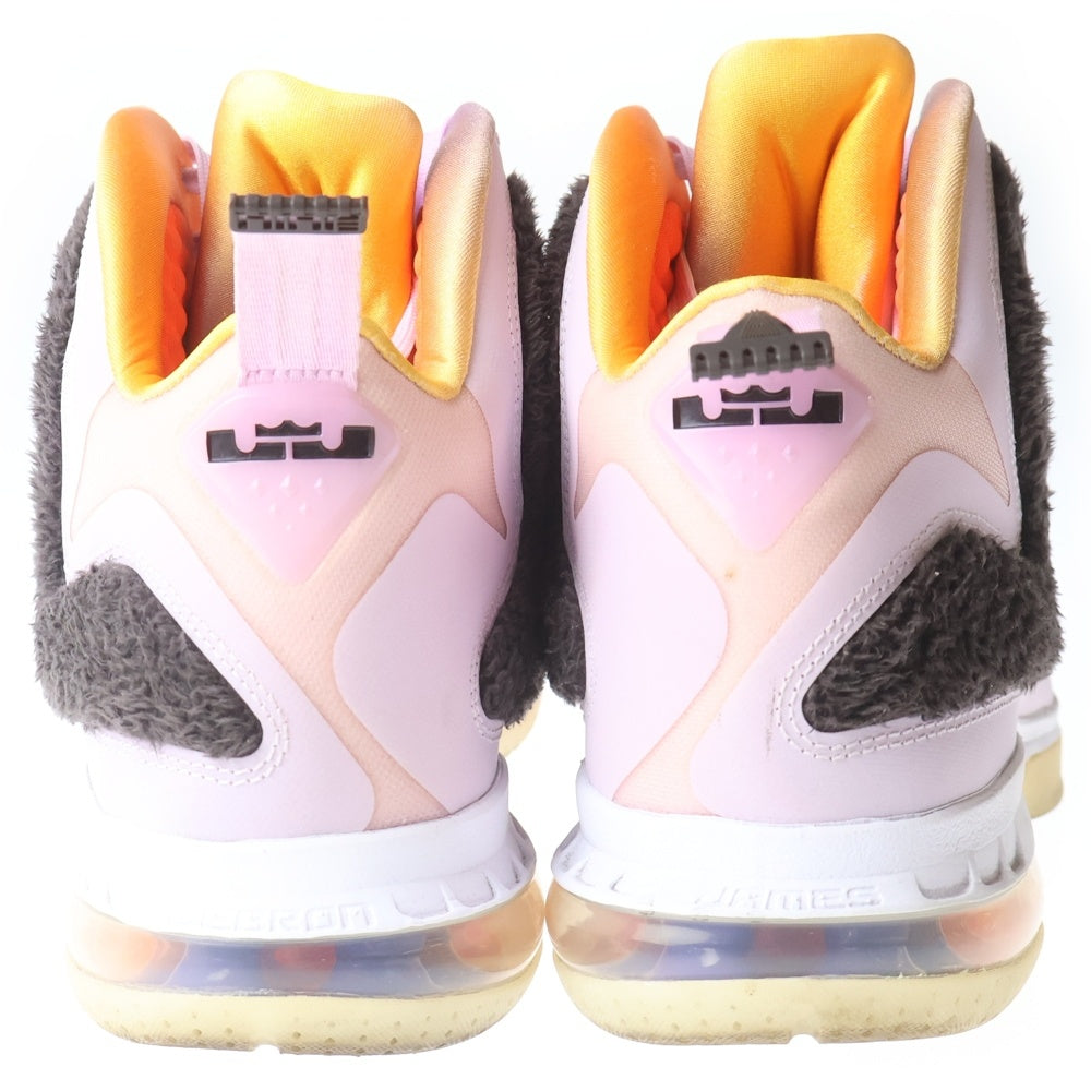 NIKE(ナイキ) LEBRON IX REGAL PINK レブロン 9 リーガルピンク ハイカットスニーカー ピンク US10.5/28.5cm DJ3908-600