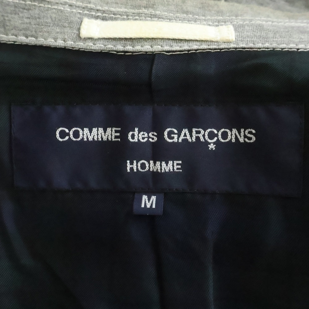 COMME des GARCONS HOMME(コムデギャルソンオム) 12SS ステッチデザイン シングル テーラードジャケット グレー HI-J046 AD2011
