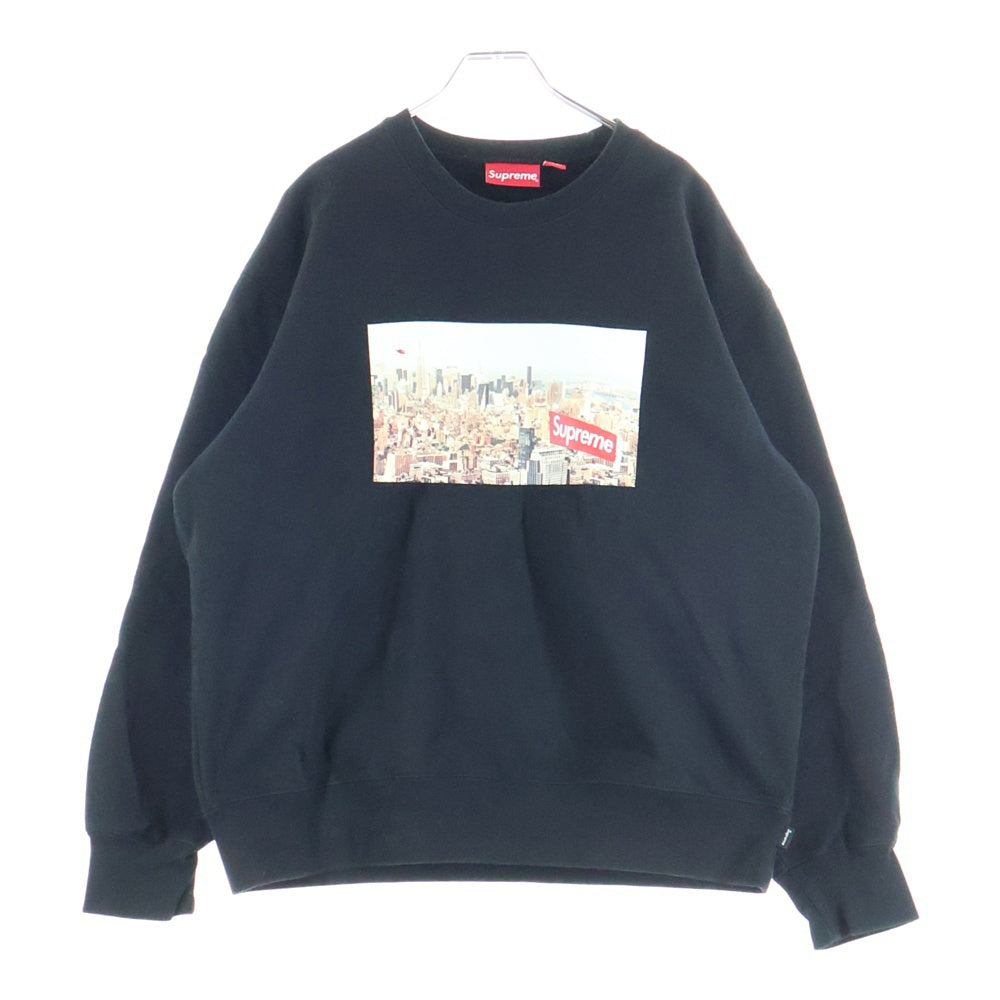SUPREME(シュプリーム) 20AW Aerial Crewneck エアリアル クルーネックスウェットトレーナー ブラック
