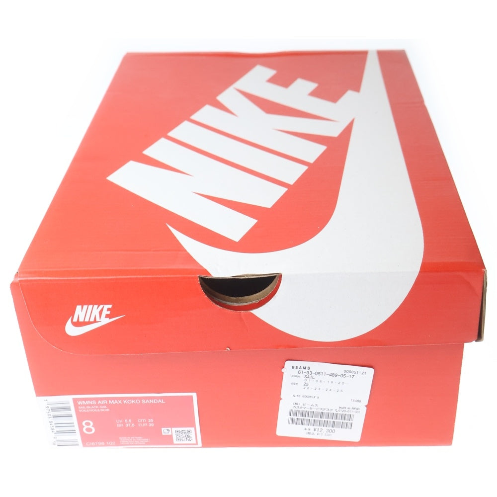 NIKE(ナイキ) WMNS AIR MAX KOKO SANDAL ウィメンズ エアマックス ココサンダル アイボリー US8/25cm CI8798-102 レディース