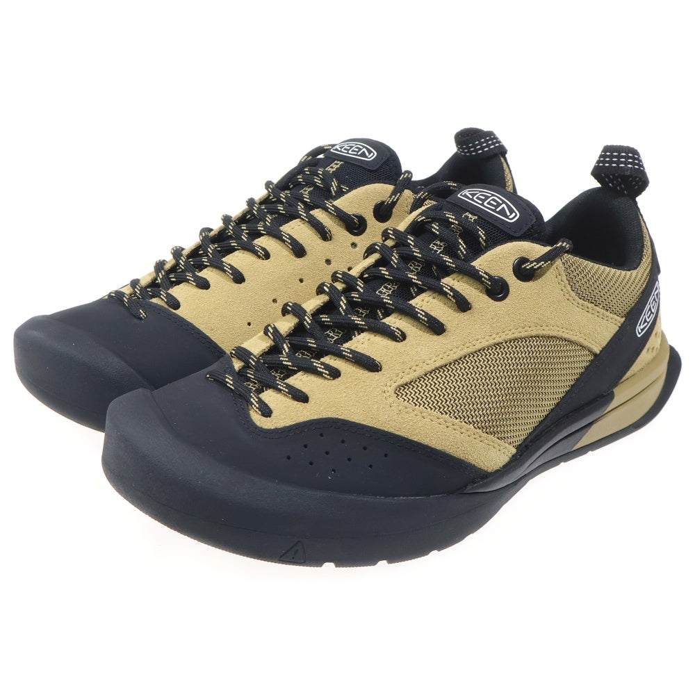 KEEN(キーン) WOMEN'S JASPER 3 ウィメンズ ジャスパー3 スウェード ローカットスニーカー ブラウン/ブラック US8/25cm 1031196