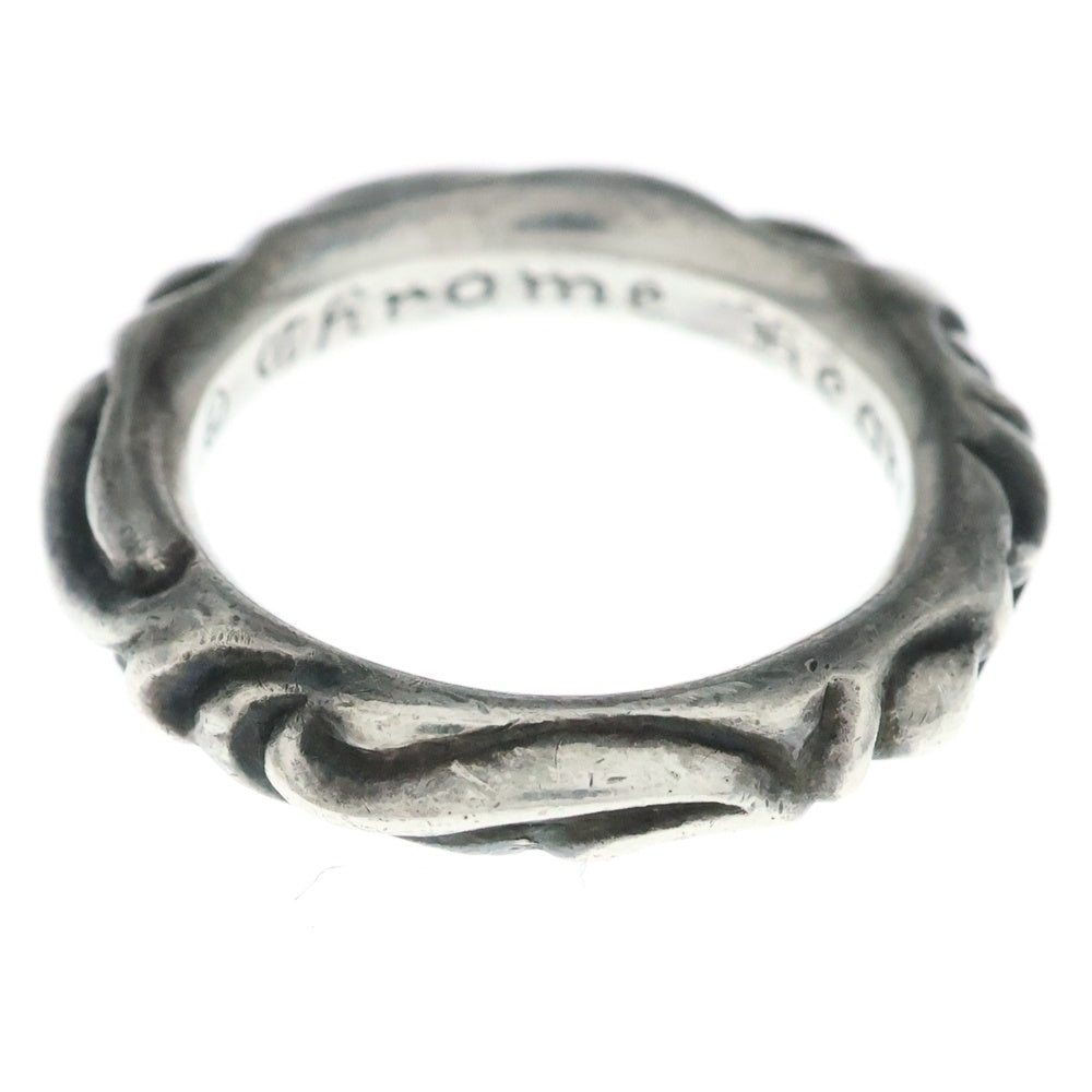 CHROME HEARTS(クロムハーツ) SCRL BAND スクロールバンド リング シルバー BCA351