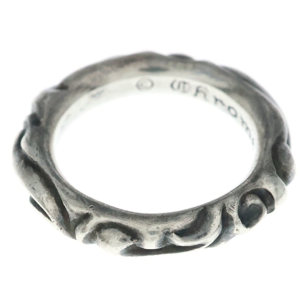 CHROME HEARTS(クロムハーツ) SCRL BAND スクロールバンド リング シルバー BCA351