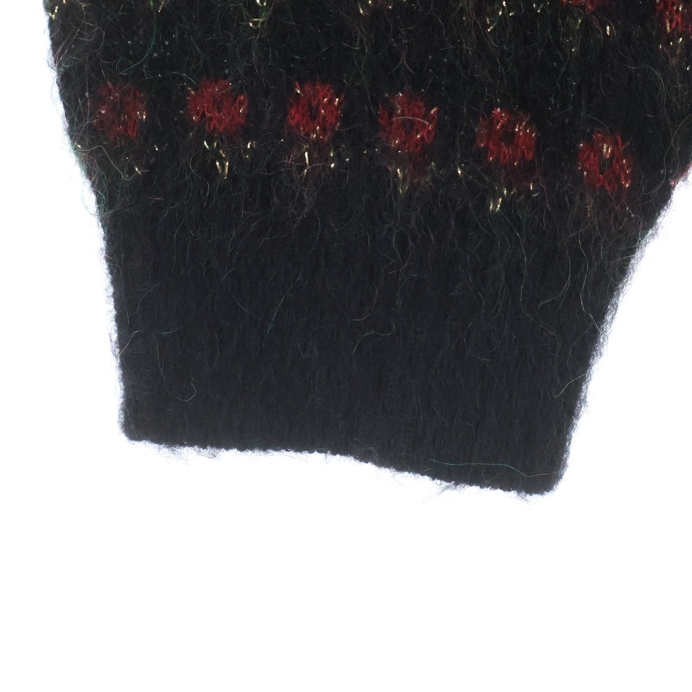 SUPREME(シュプリーム) 25AW Flowers Metallic Sweater フラワー メタリック ニットスウェット セーター ブラック