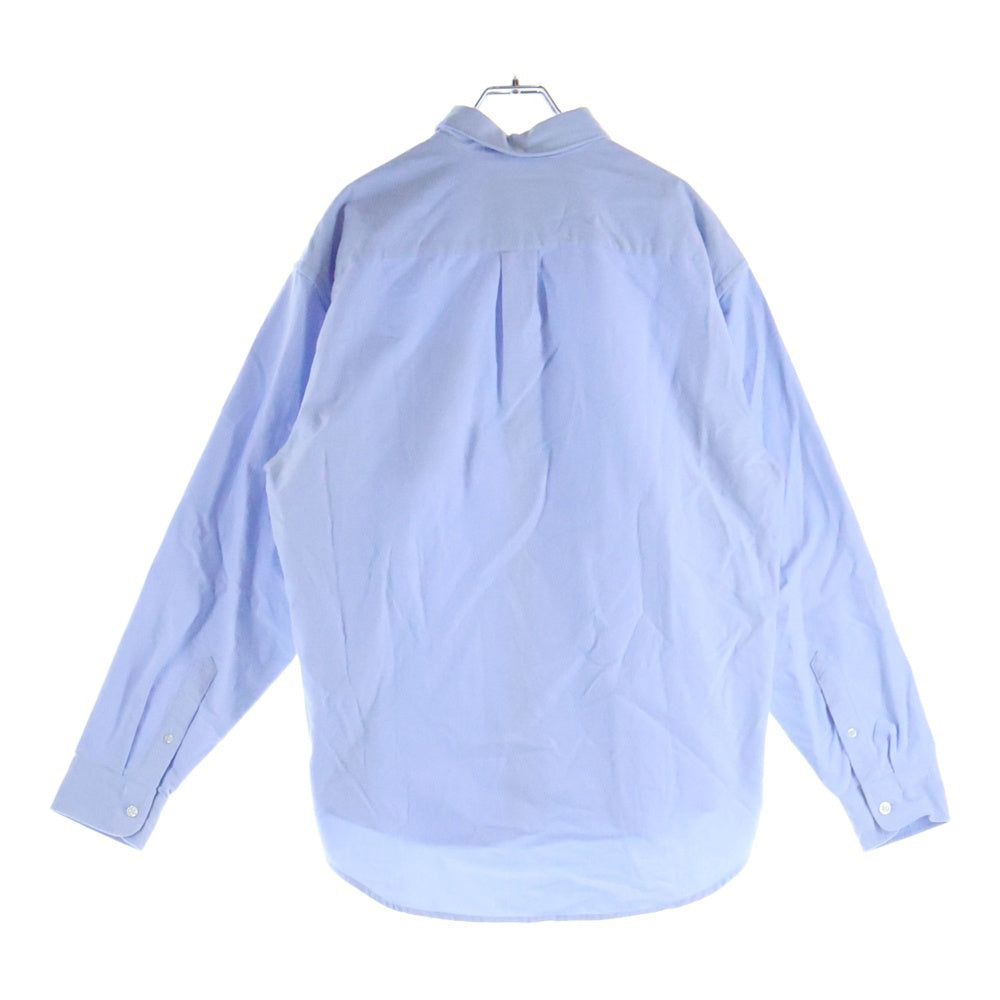 SUPREME(シュプリーム) 25AW Loose Fit Flannel Oxford Shirt ルーズフィット フランネル オックスフォード長袖シャツ ブルー