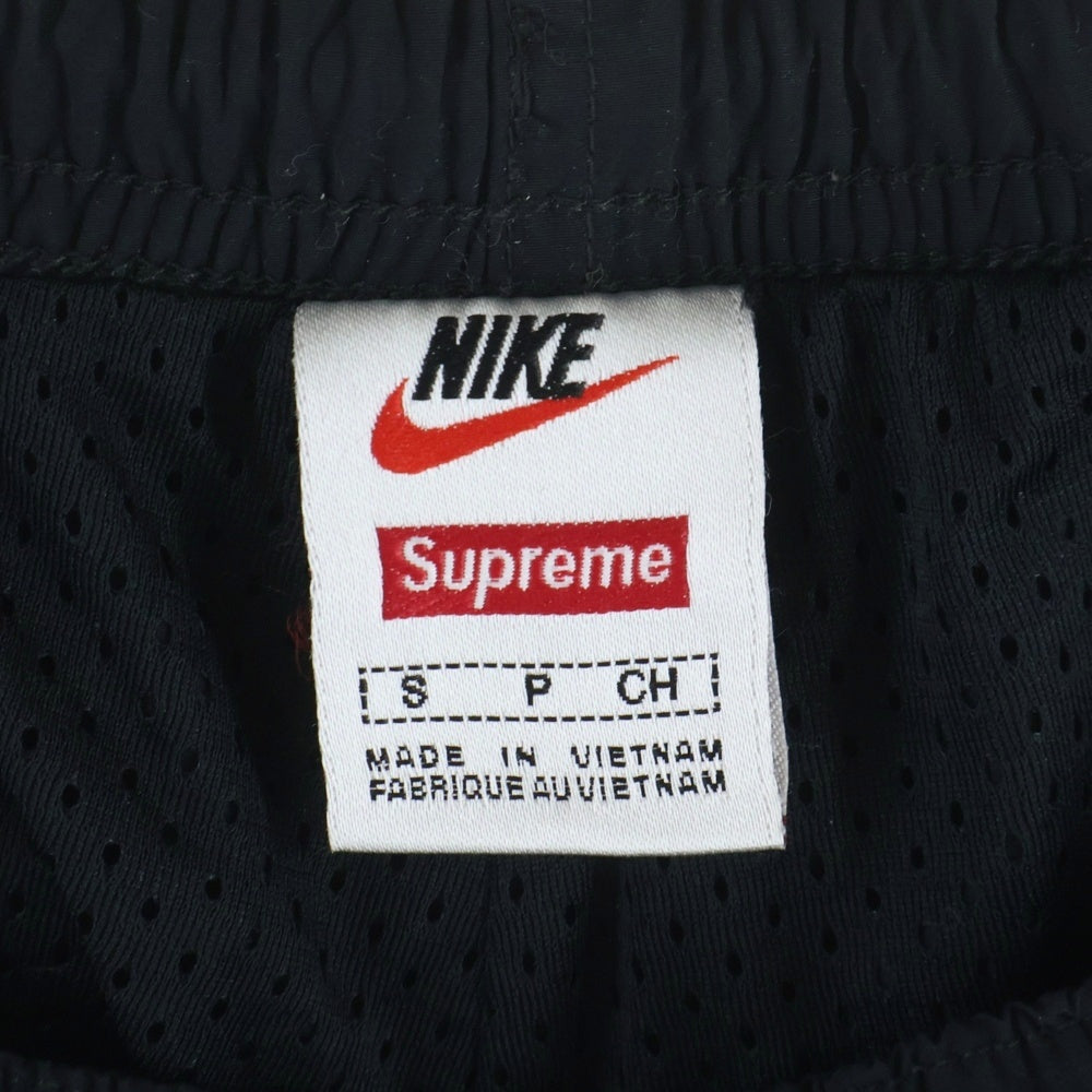 SUPREME(シュプリーム) 19SS ×NIKE WARM UP PANT ナイキ ウオームアップ ナイロンパンツ ブラック CI1106-012