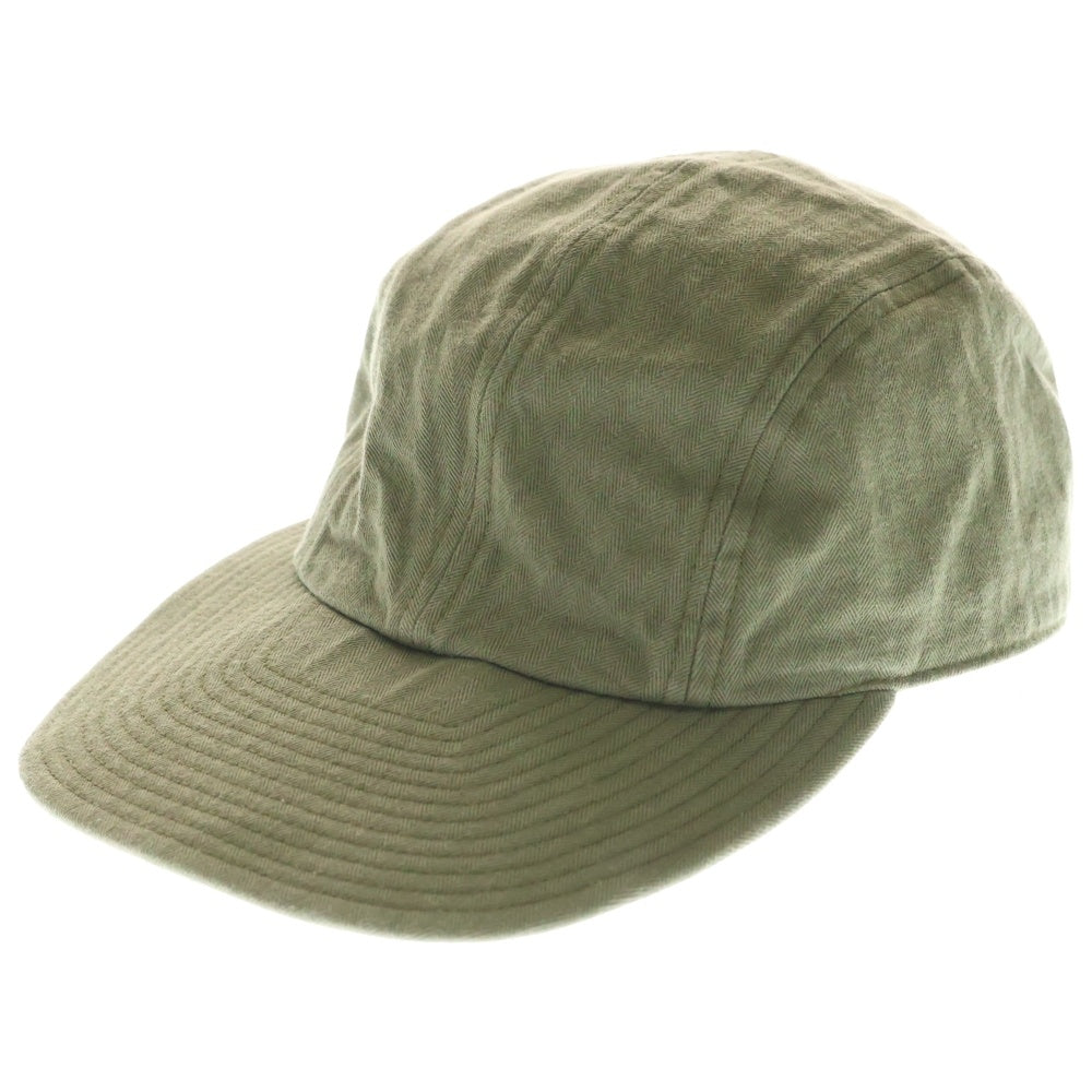 Buzz Rickson's(バズリクソンズ) U.S.NAVY HERRINGBONE CAP ユーエスアーミー ヘリンボーン ベースボールキャップ 帽子 カーキ BR02714
