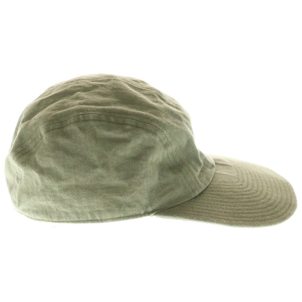 Buzz Rickson's(バズリクソンズ) U.S.NAVY HERRINGBONE CAP ユーエスアーミー ヘリンボーン ベースボールキャップ 帽子 カーキ BR02714