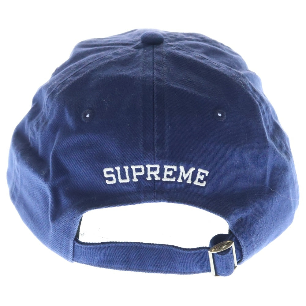 SUPREME(シュプリーム) 23SS$Patch 6-Panel ドルマークデザイン 6パネル ベースボールキャップ 帽子 ブルー