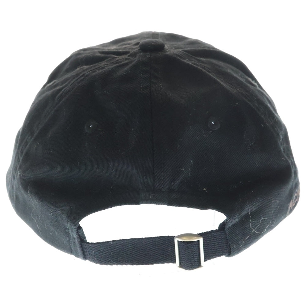 Acne Studios(アクネ ストゥディオズ) COTTON BASEBALL CAP コットン 6パネル ベースボールキャップ 帽子 ブラック FN-UX-HATS000148