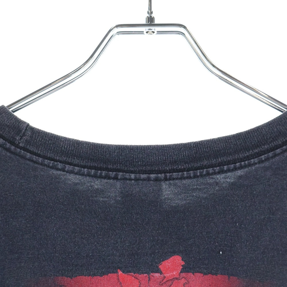 VINTAGE(ヴィンテージ) 00S VINTAGE RUROUNI KENSHIN TEE ヴィンテージ るろうに剣心 ALSTYLEタグ 両面プリントTシャツ 半袖クルーネックカットソー ブラック