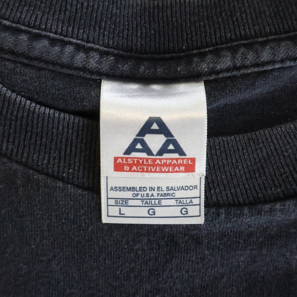 VINTAGE(ヴィンテージ) 00S VINTAGE GUNDAM SEED DESTINY ヴィンテージ 機動戦士ガンダム シードデスティニー 両面プリントTシャツ 半袖クルーネックカットソー ブラック