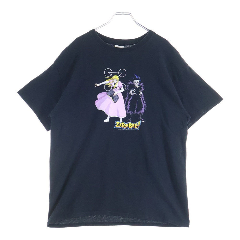 VINTAGE(ヴィンテージ) 00S VINTAGE ZATCH BELL BRAGO AND SHERRY BBELMONT TEE 金色のガッシュベル ブラゴ シェリーベルモンド フロントプリントTシャツ 半袖クルーネック