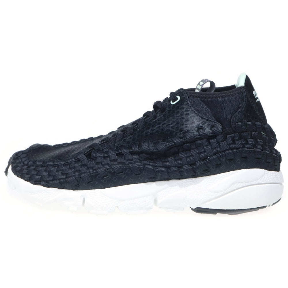 NIKE(ナイキ) AIR FOOTSCAPPE WOVEN CHUKKA エアフットスケープウーヴンチャッカ ローカットスニーカー ブラック US9.5/27.5cm 443686-001
