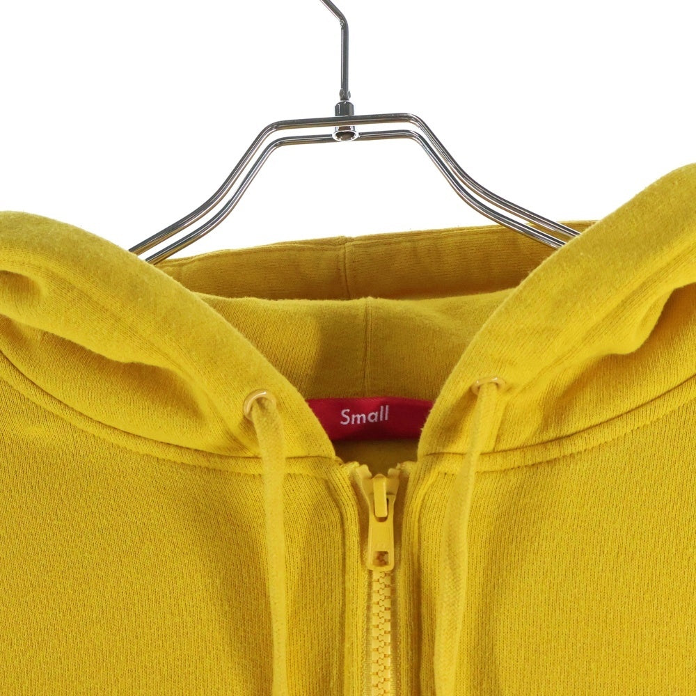 SUPREME(シュプリーム) 23SS Half Zip Hooded Sweatshirt アームライン ハーフジップ プルオーバースウェットパーカー フーディー イエロー