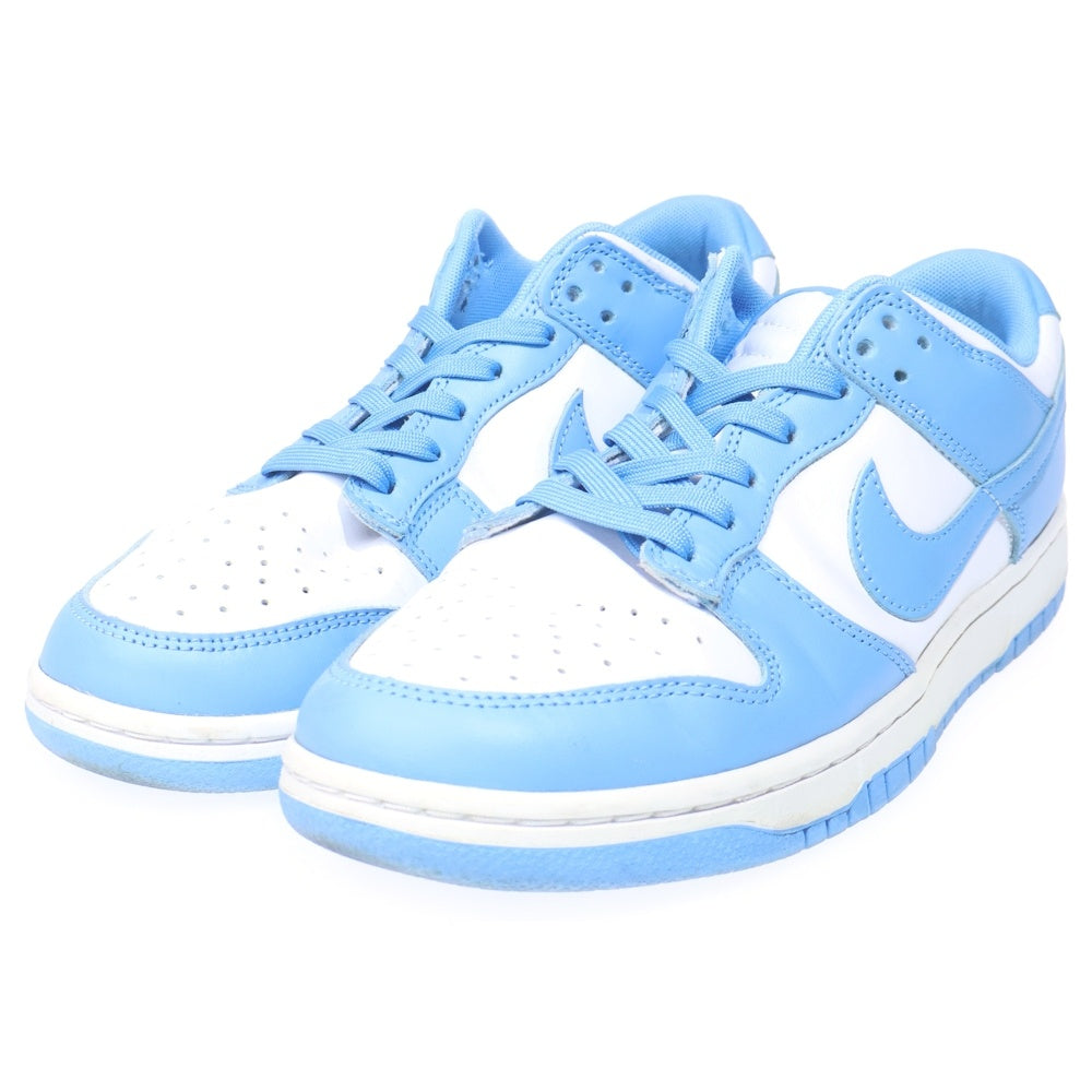 NIKE(ナイキ) DUNK LOW RETRO UNC UNIVERSITY BLUE ダンク レトロ ノースカロライナ ローカットスニーカー ホワイト/ブルー US10/28cm DD1391-102