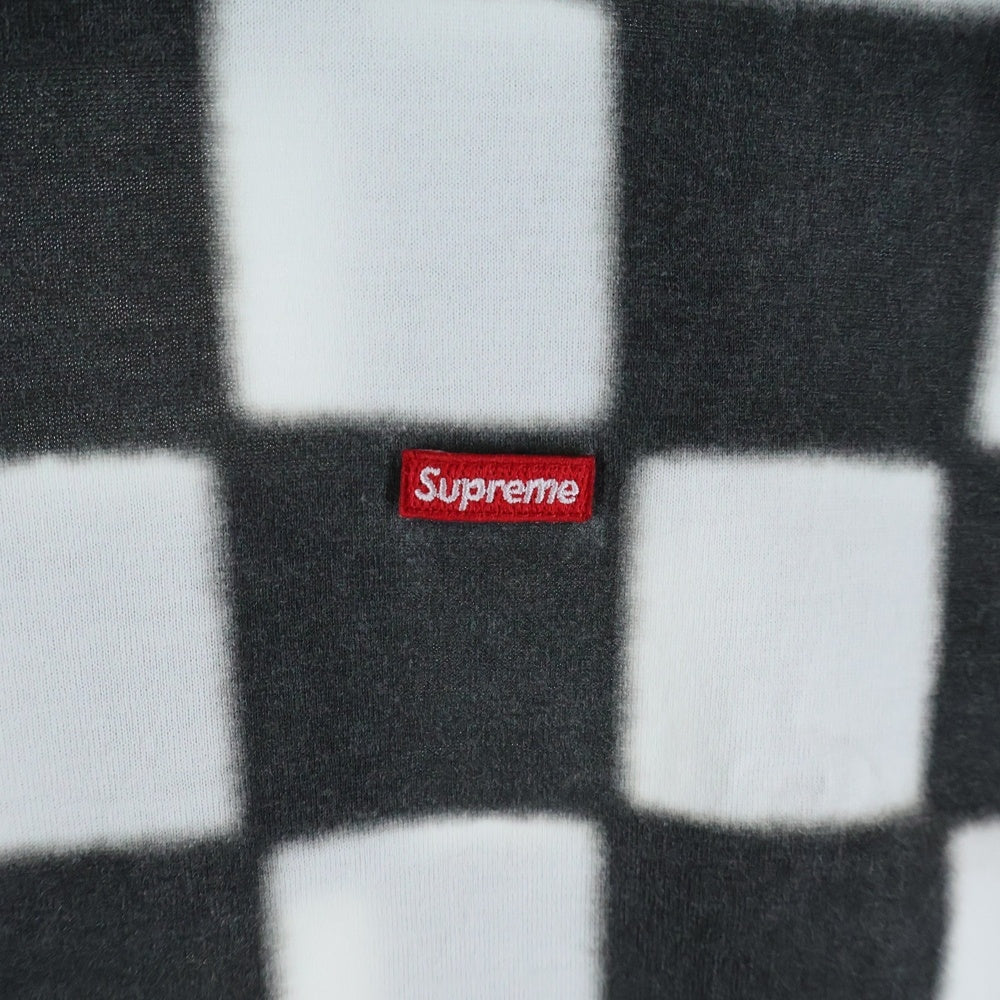 SUPREME(シュプリーム) 20SS Small Box Logo Tee Checkerboard スモール ボックスロゴ チェッカーボード クルーネック半袖Tシャツ カットソー ブラック/ホワイト