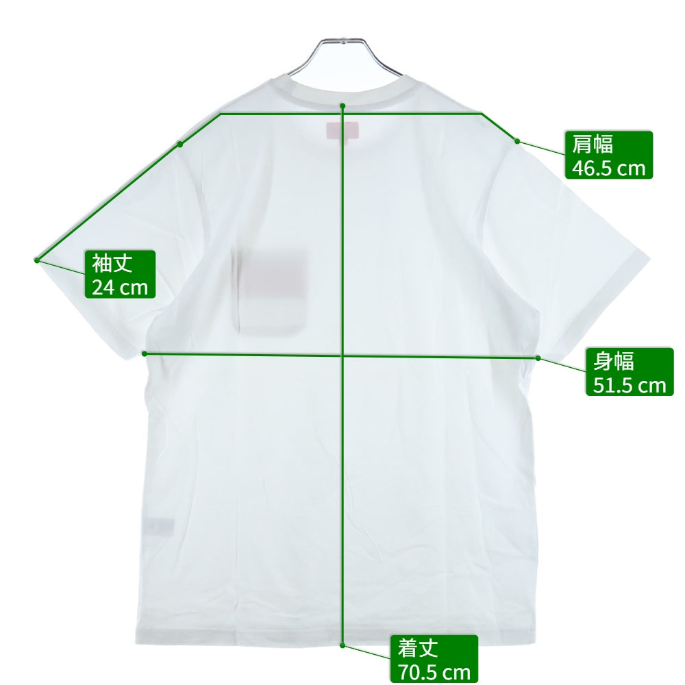 SUPREME(シュプリーム) 19SS Mesh Stripe Pocket Tee メッシュ ストライプ クルーネック半袖ポケットTシャツ カットソー ホワイト