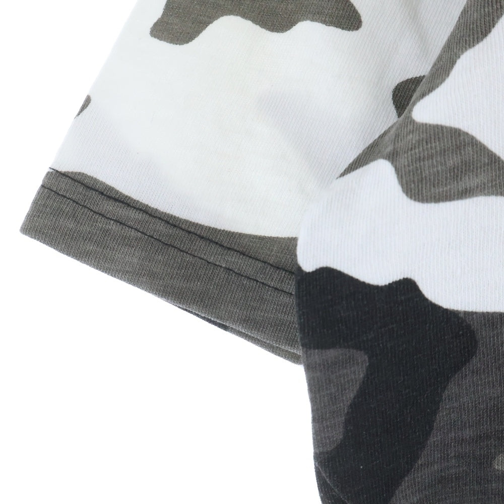 SUPREME(シュプリーム) 18AW S/S Pocket Tee カモフラ クルーネック半袖ポケットTシャツ カットソー ブラック/ホワイト/グレー